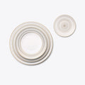 Geometric Porcelain Dinnerware Set