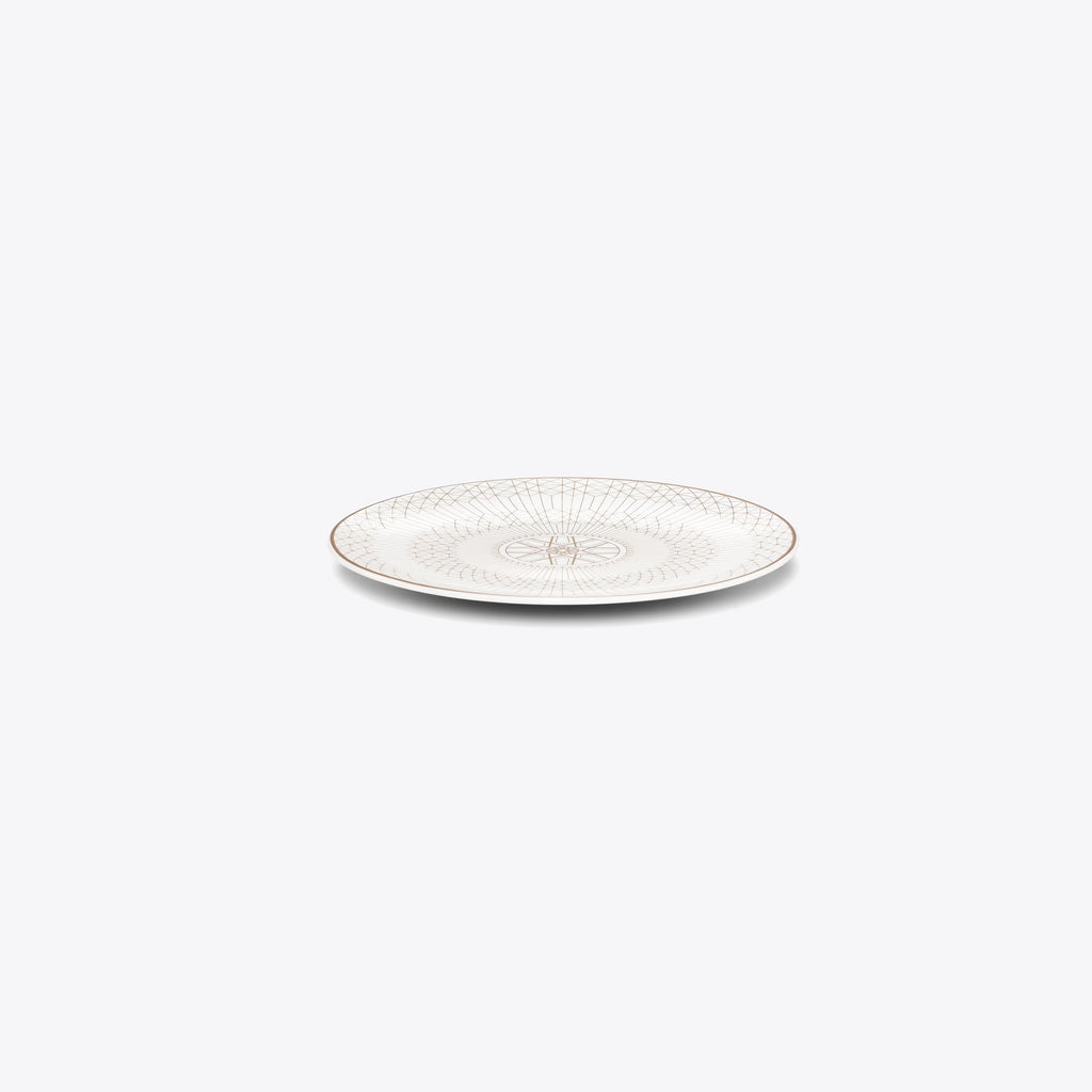 Geometric Porcelain Dinnerware Set