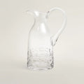 Glass jug with handle