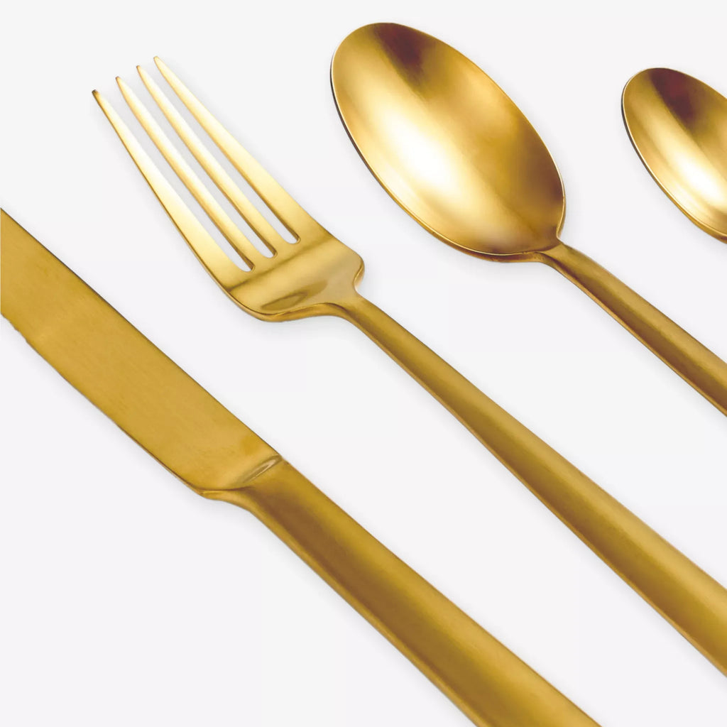 Gold Cutlery Set