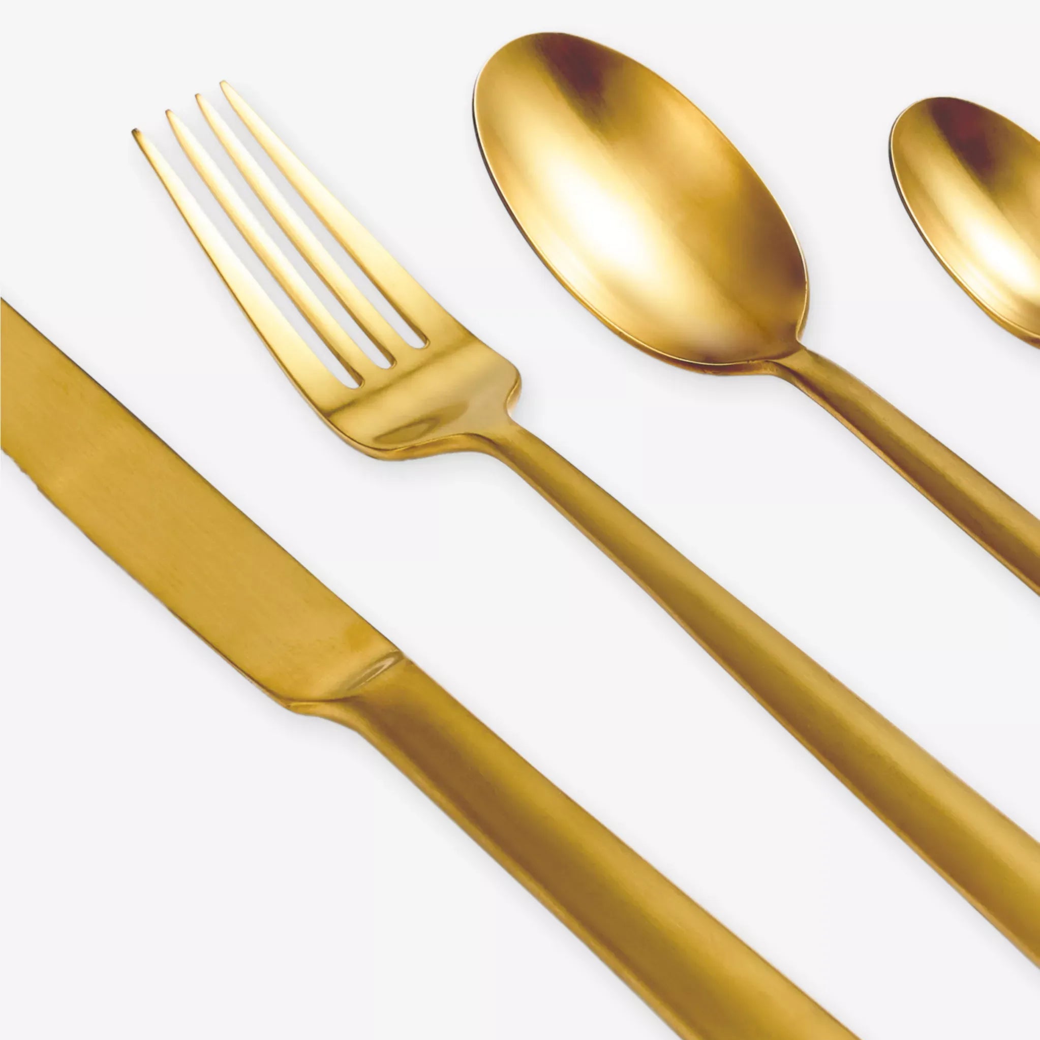 Gold Cutlery Set