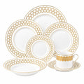 High-end bone china tableware set
