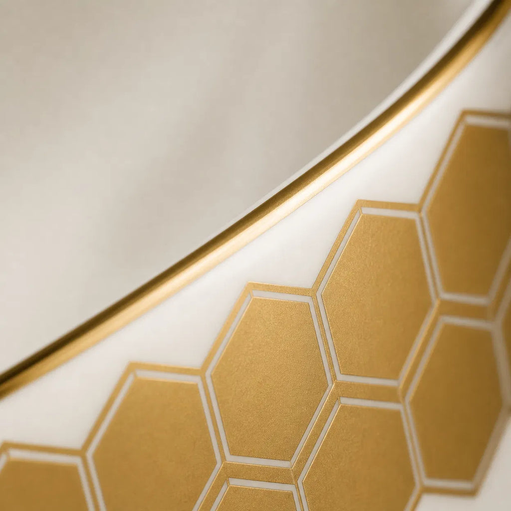 High-end bone china tableware set