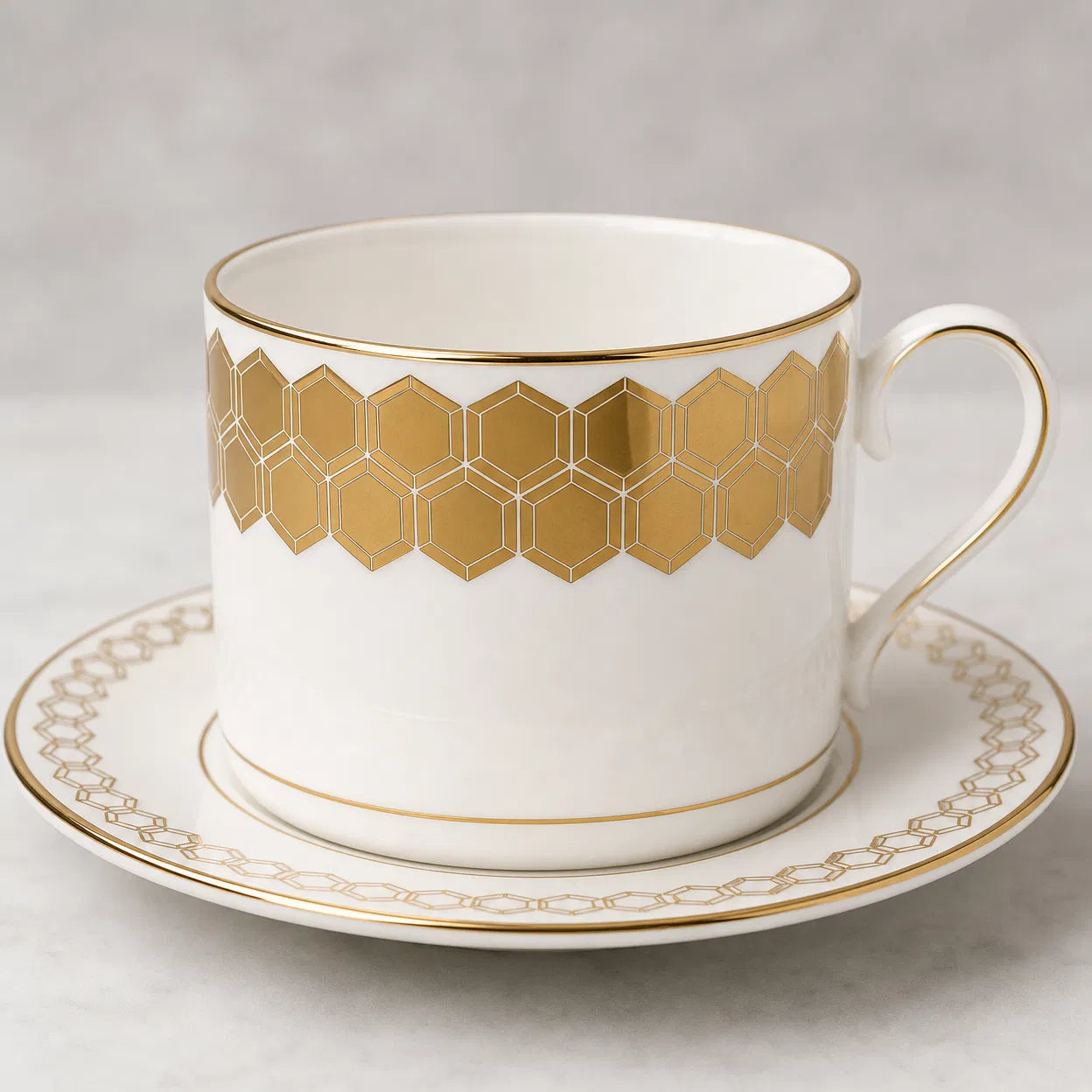 High-end bone china tableware set