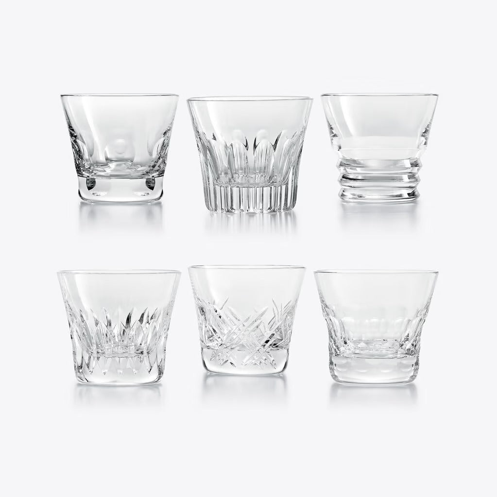 Multi-patterned glass set