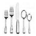 Simple five-piece tableware set