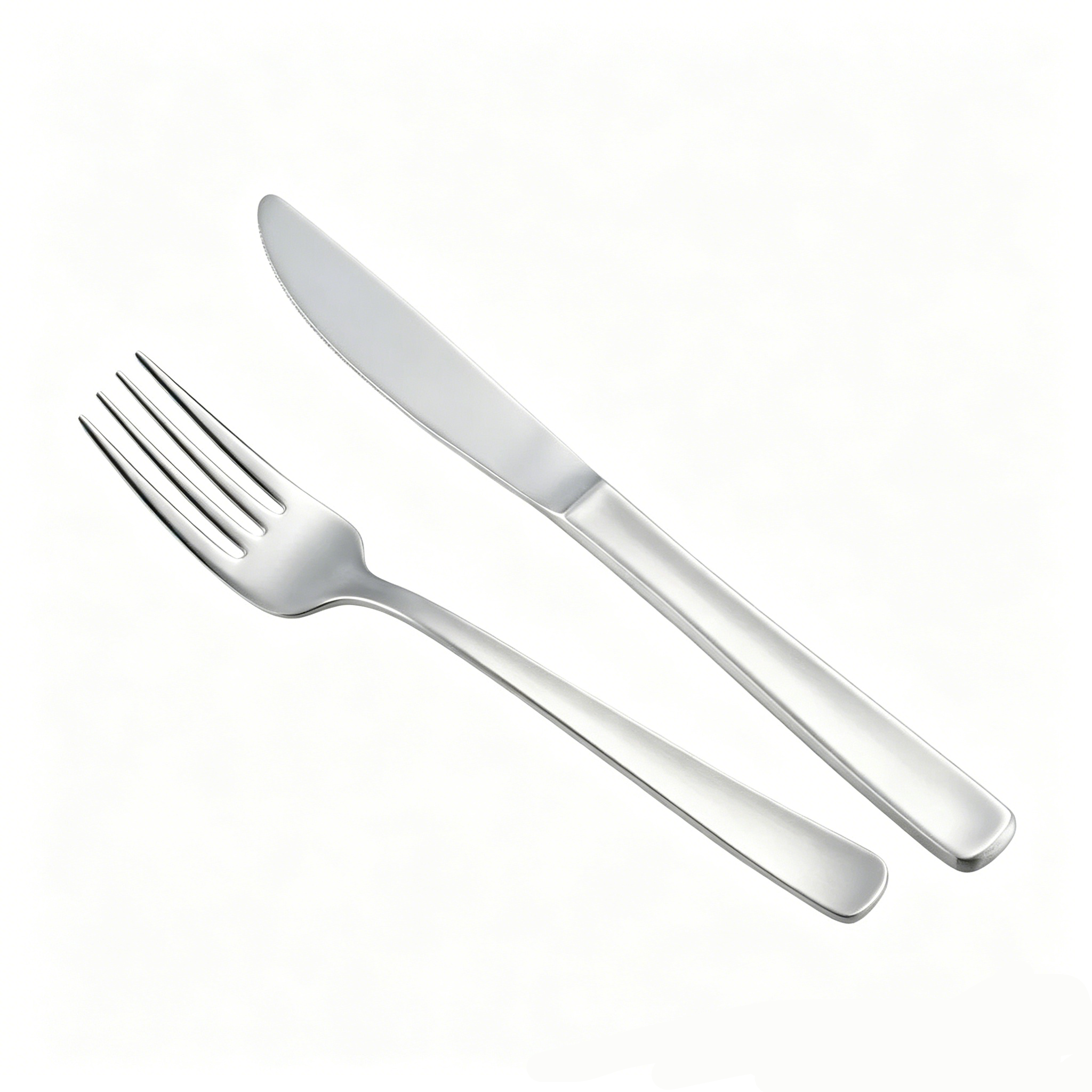 Two-piece cutlery set